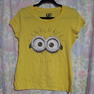 Despicable Me: Minion Face Graphic T-Shirt